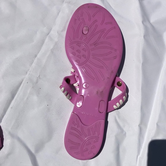 Jack Rogers pink Georgica jelly sandals-Size 4 - Picture 5 of 7